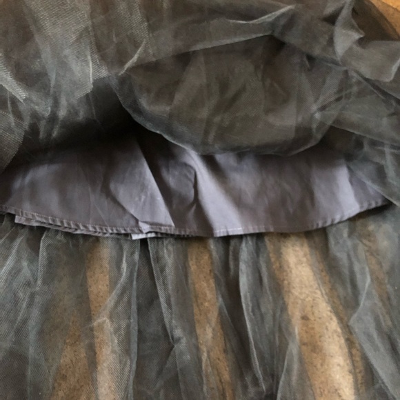 ❌SOLD❌ Tulle Navy Blue Midi Skirt - Picture 11 of 11